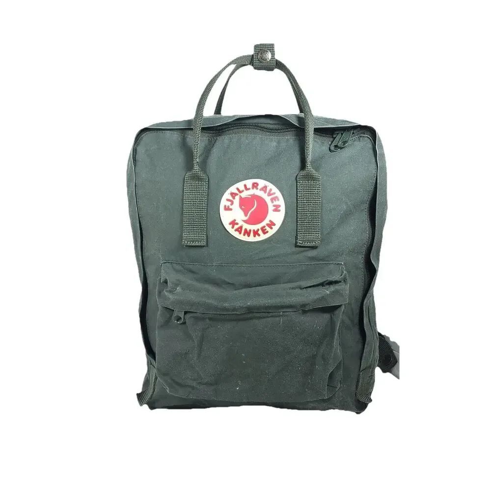 Fjallraven Kanken 23510 Medium Gray Nylon Swedish Daypack Backpack